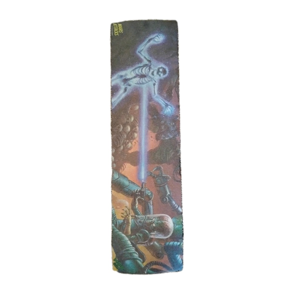 Mob Skateboard Grip Tape Sheet Black 9" x 33" Marrs Attacks Griptape Collab